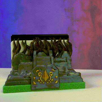 Soporte 3D decorativo para consola Nintendo Switch